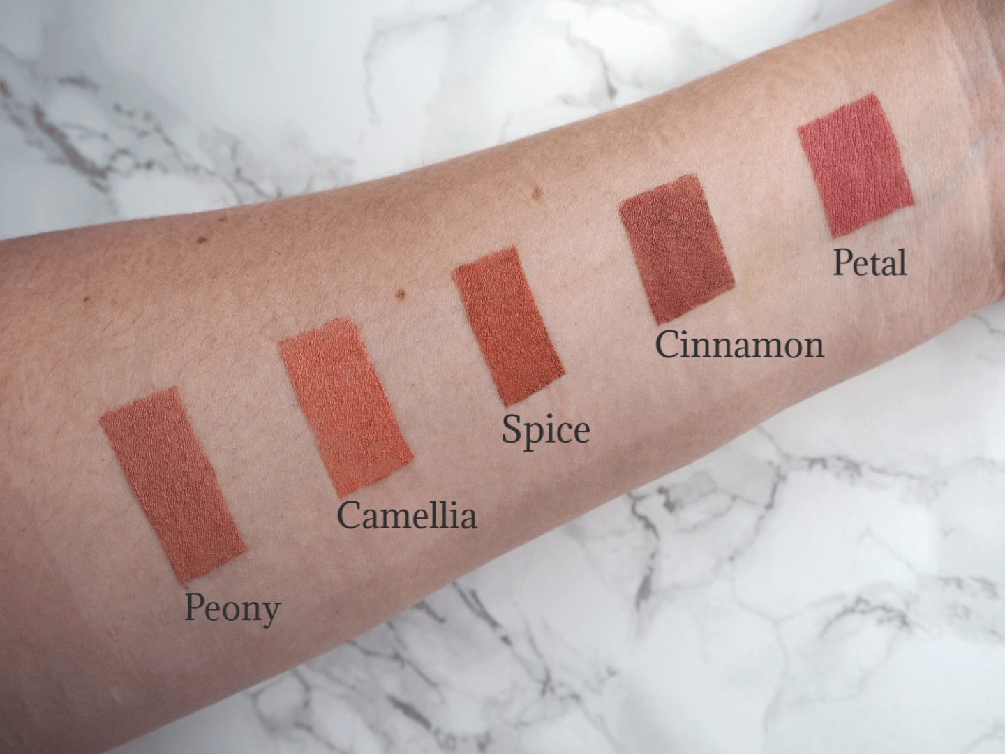 Bareminerals barepro lipstick swatches