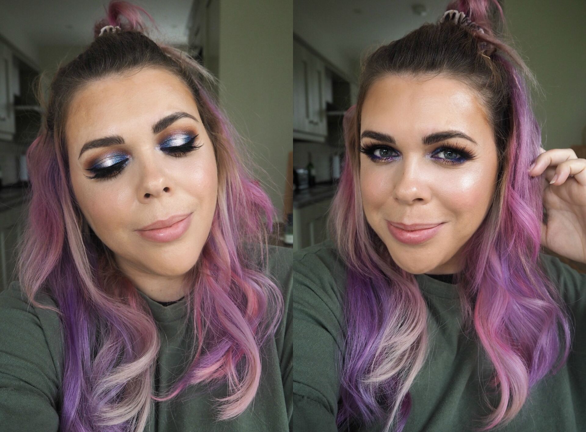 Urban Decay Stoned Vibes Eyeshadow Palette Review, Swatches Eye Makeup Looks. - Laura Louise Makeup + Beauty