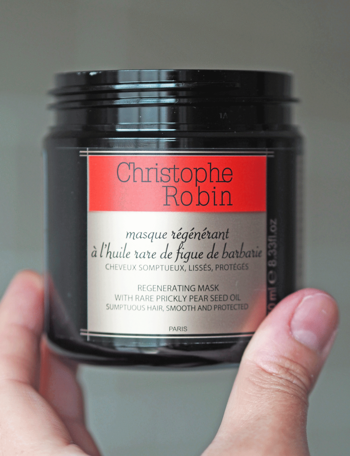 christophe robin regenerating hair mask with prickly pear seed oil review