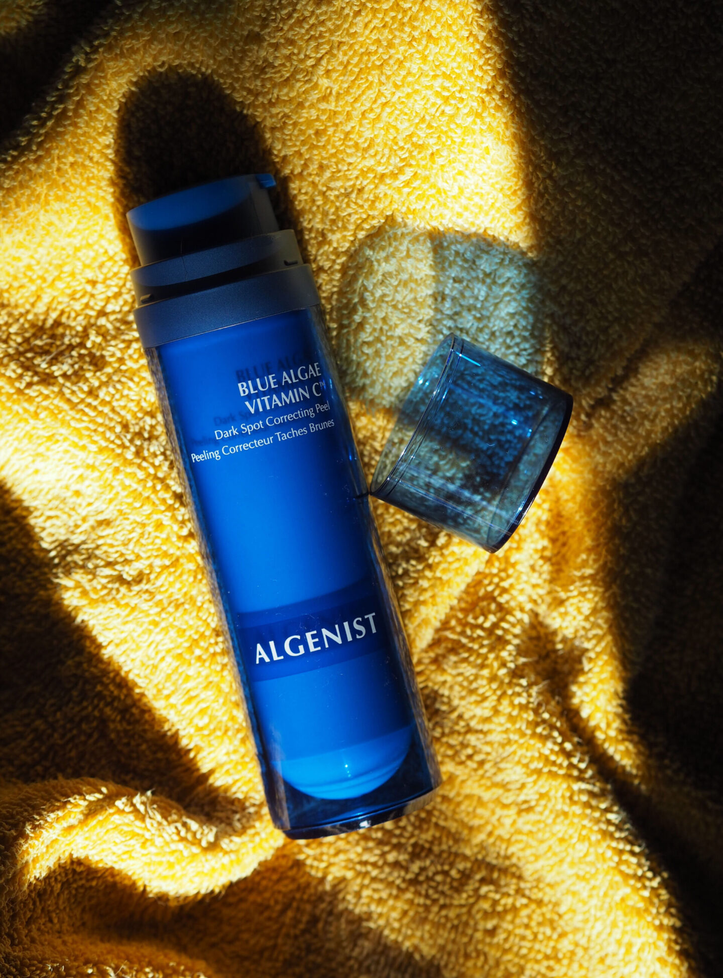 algenist blue algae vitamin c dark spot correcting peel