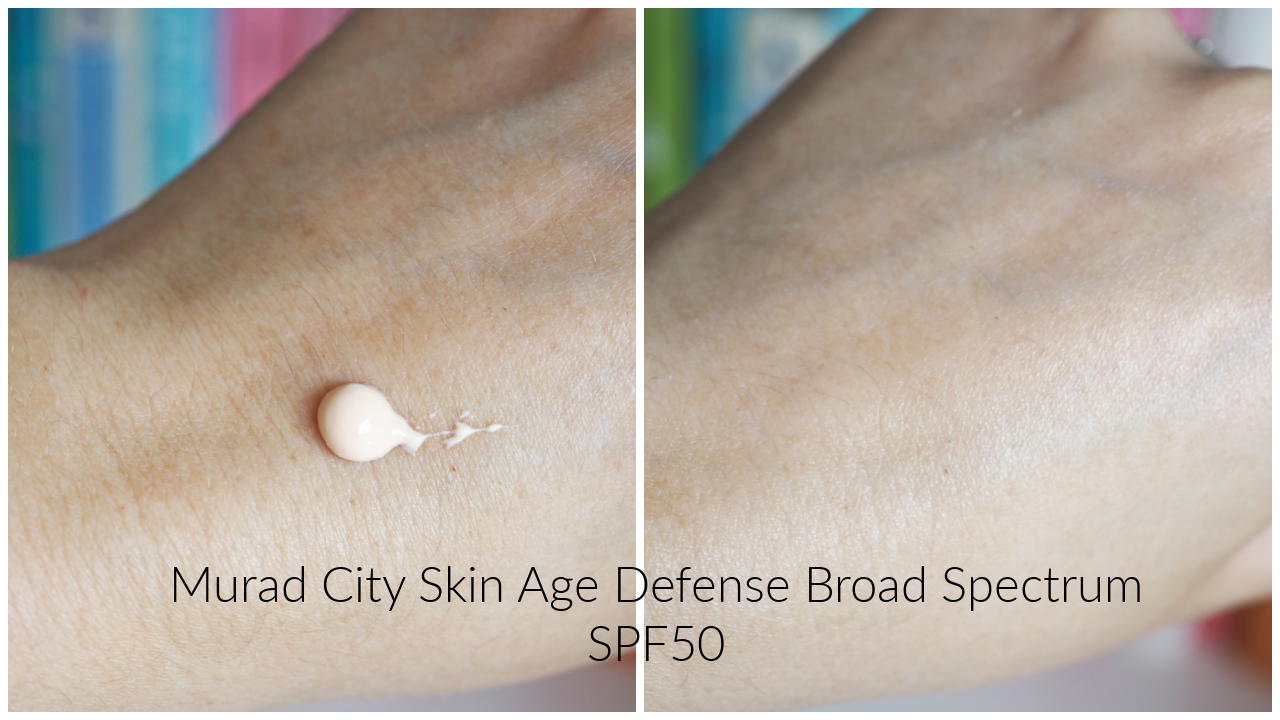Murad city skin age defense broad spectrum spf50