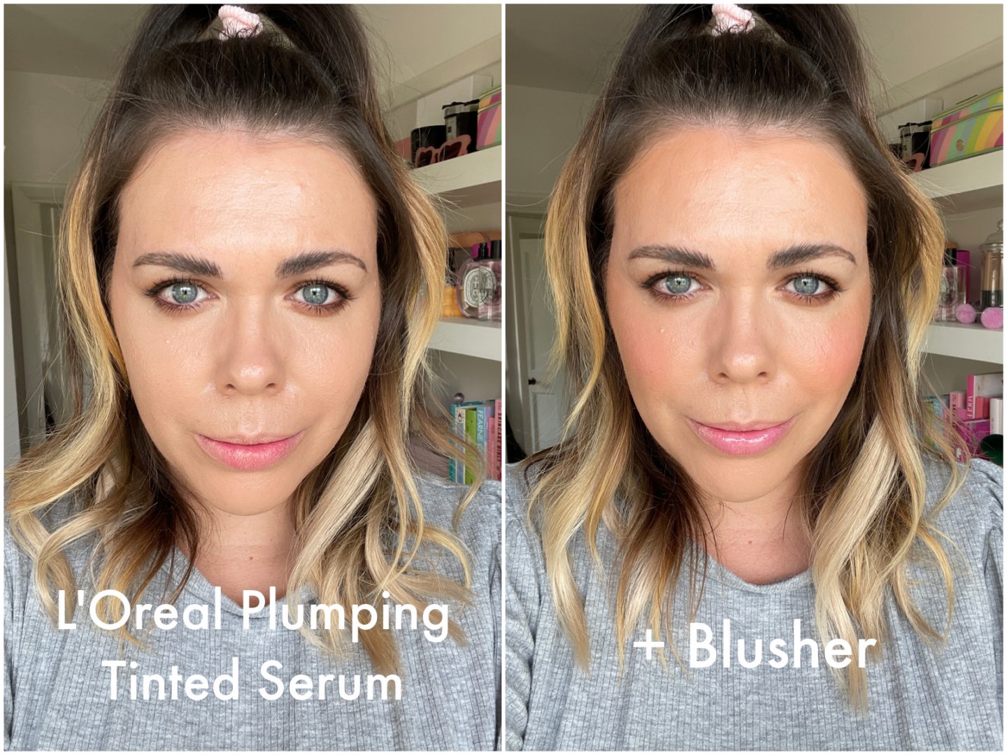 L'Oreal True Match Plumping Tinted Serum review before and after