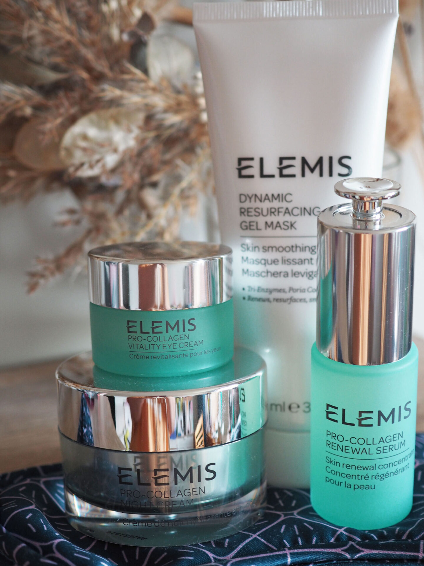 Elemis pro-collagen overnight vitality 4 piece collection QVC Today's special value 