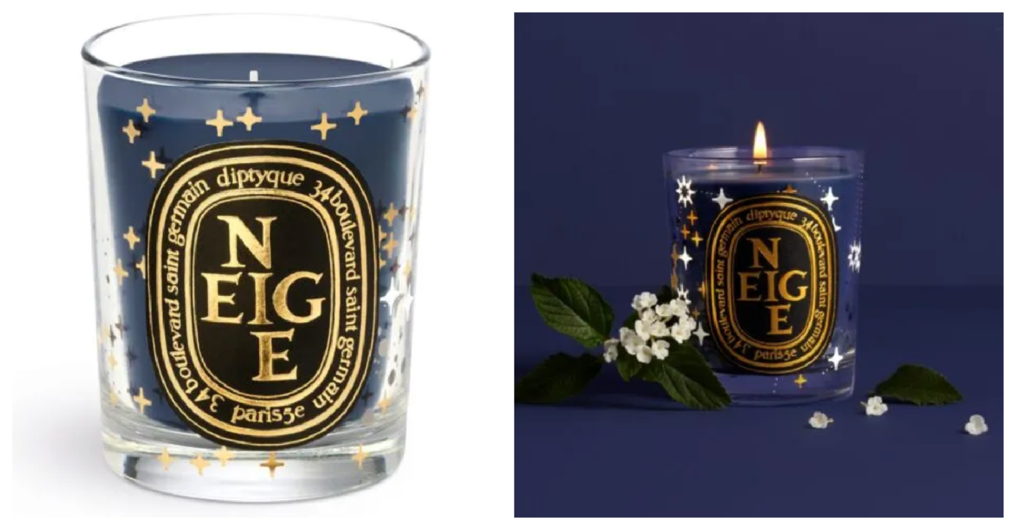 diptyque Christmas candles 2022 beige