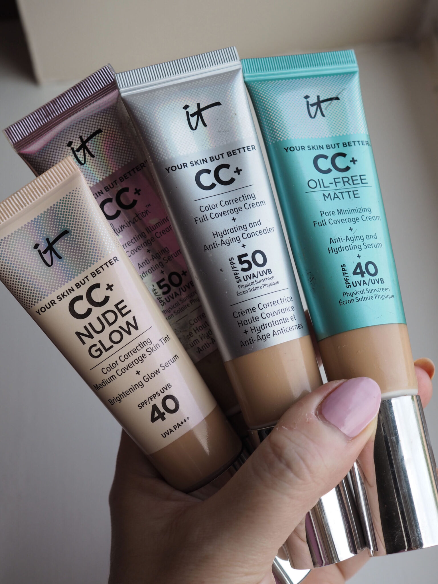 It Cosmetics CC+ Nude Glow : Full Review with before & afters AND ...