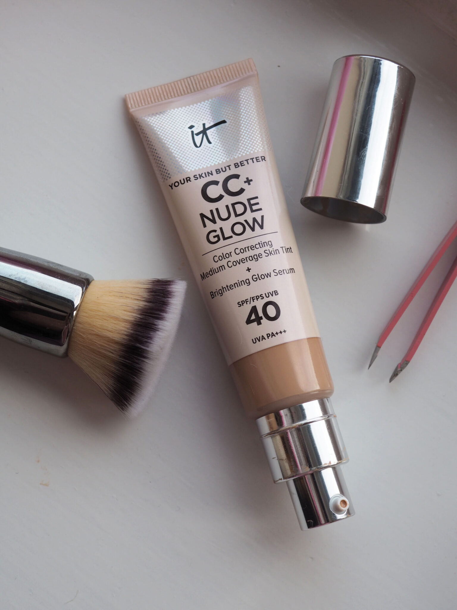 It Cosmetics CC+ Nude Glow : Full Review with before & afters AND ...