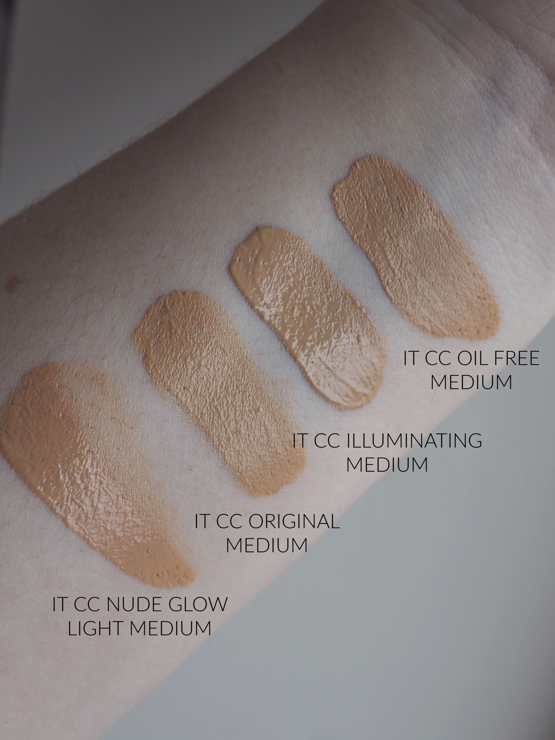 It Cosmetics CC+ Nude Glow : Full Review with before & afters AND ...