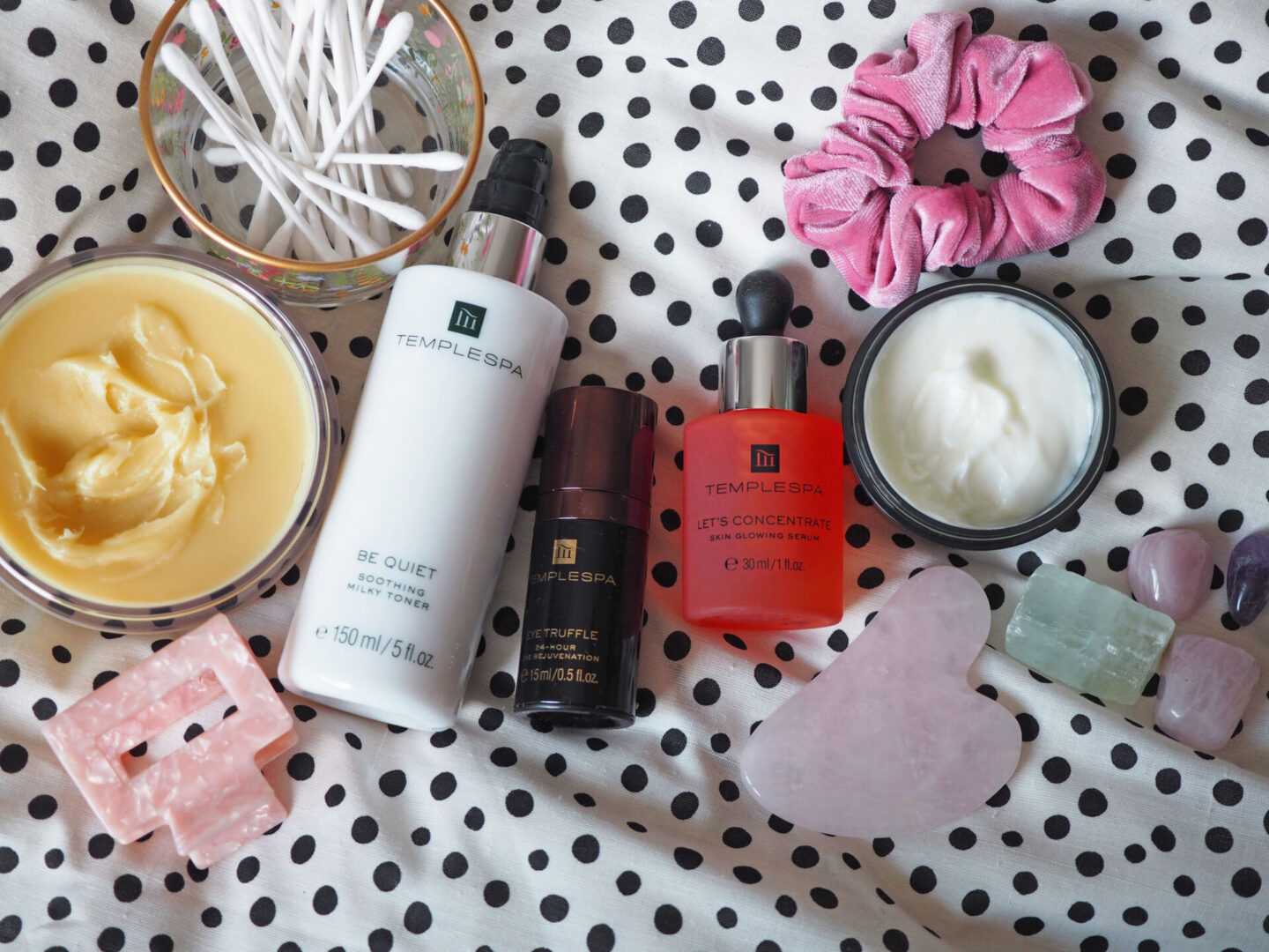 templespa be quiet soothing milky toner review