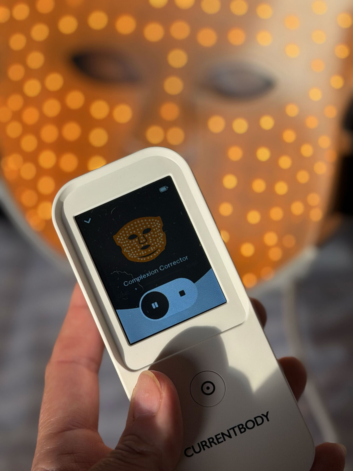 Currentbody LED red light therapy series 3 mask review